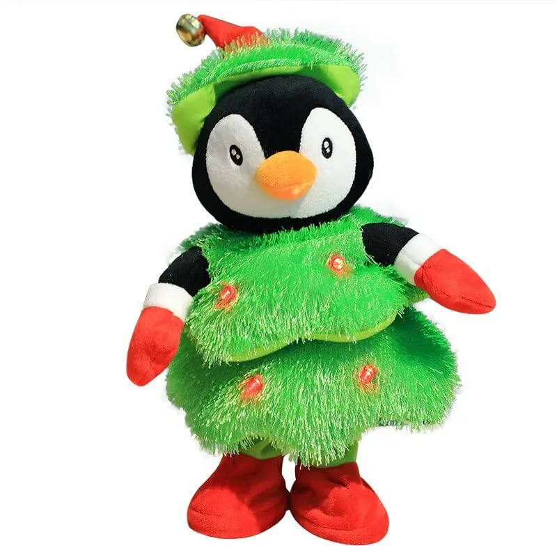 BowLift | Christmas Singing & Dancing Plush Toy | Animated Holiday Decoration | 38–40cm