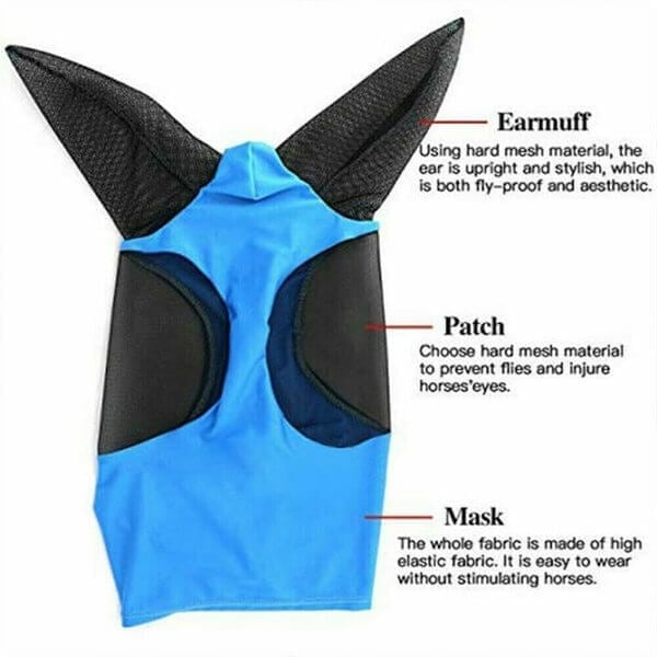BowLift | Equine Mask Anti-Fly Mesh