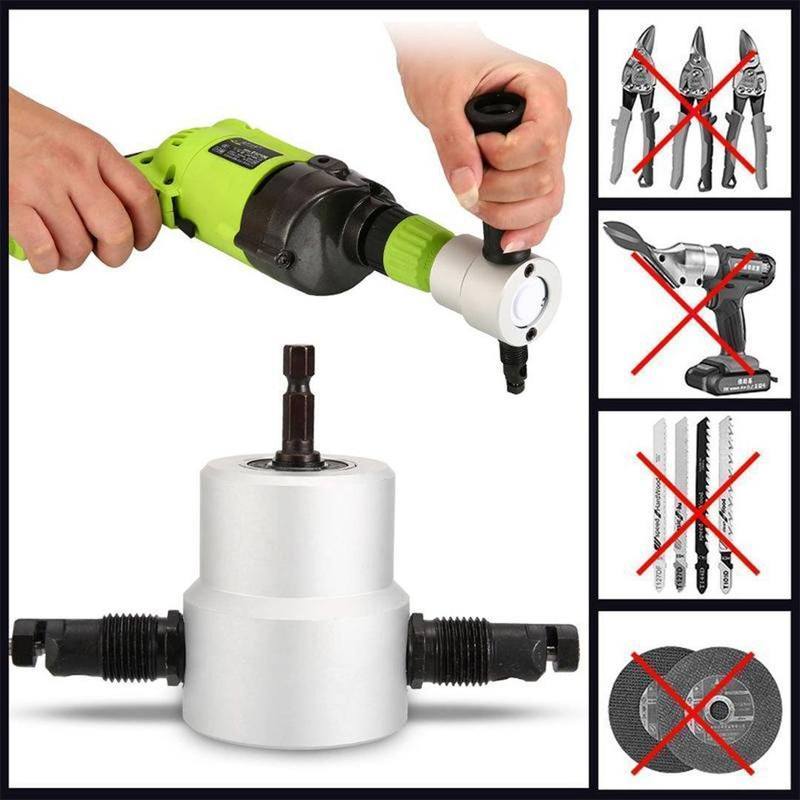 BowLift |  Cutter Drill Attachment Double Head Metal Sheet