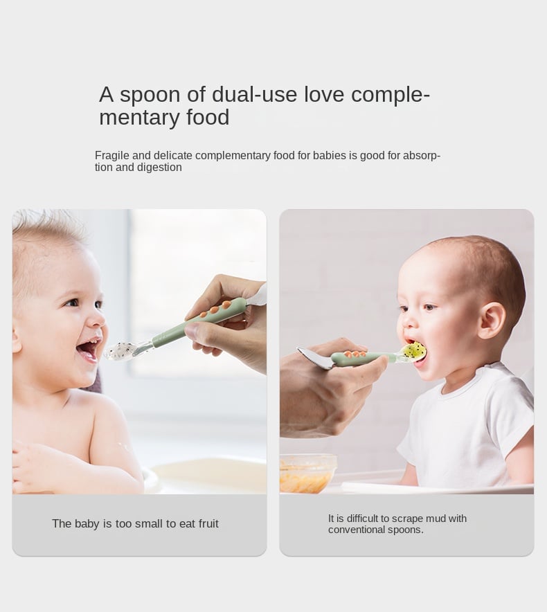 BowLift | Baby Double Head Scraping Fruit Spoon