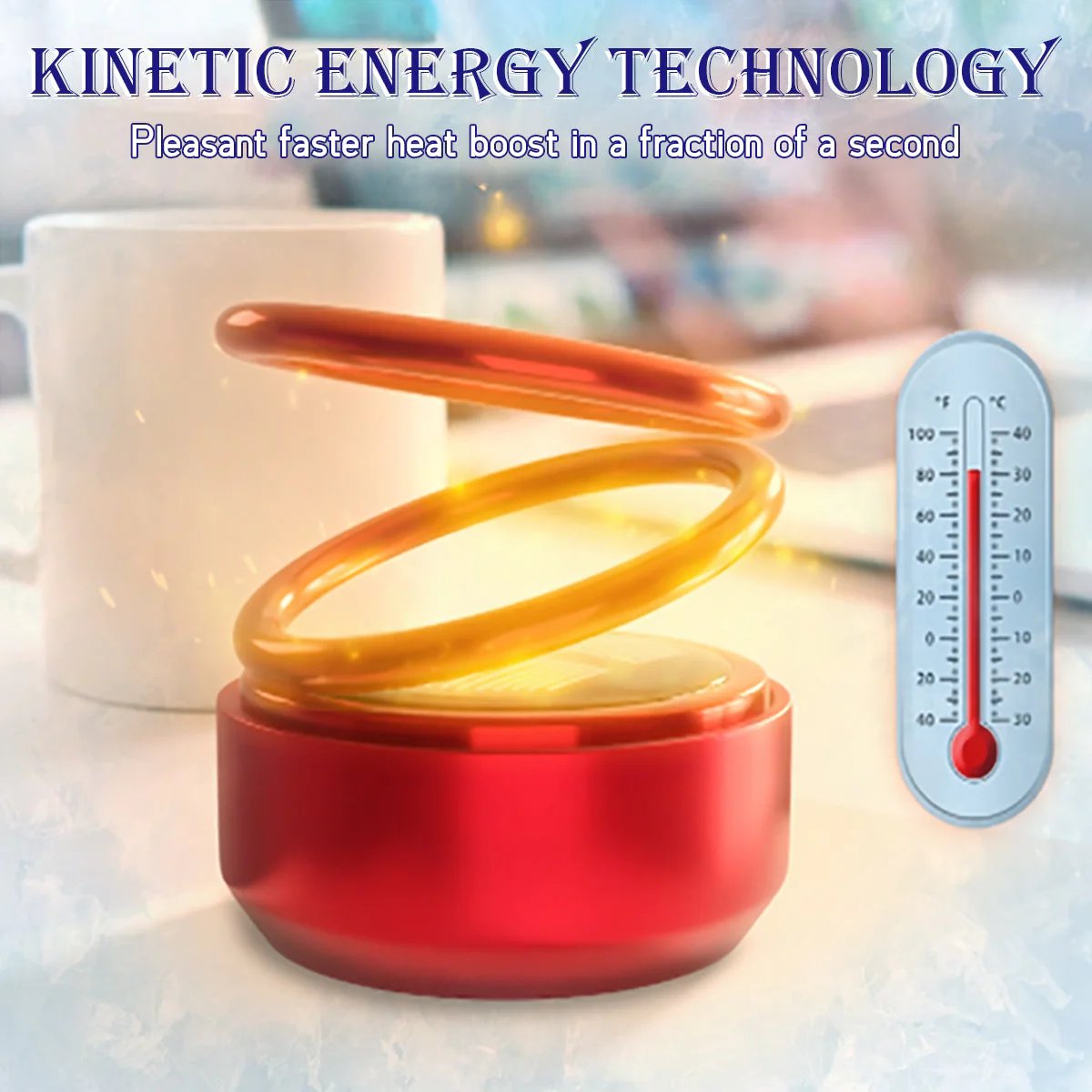 BowLift | Portable Molecular Kinetic Heater