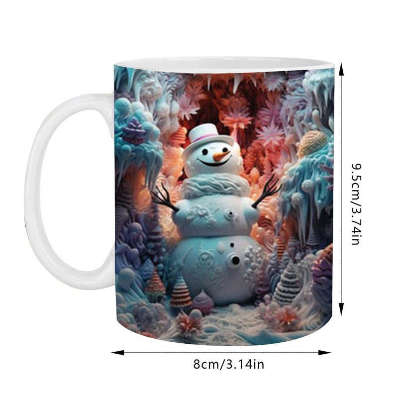 BowLift | 3D Christmas Snowman Mug