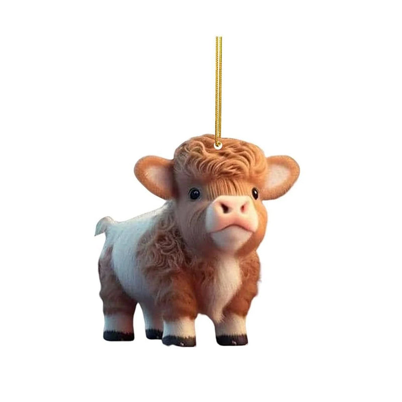 BowLift | Cartoon Cow Decorative Ornament