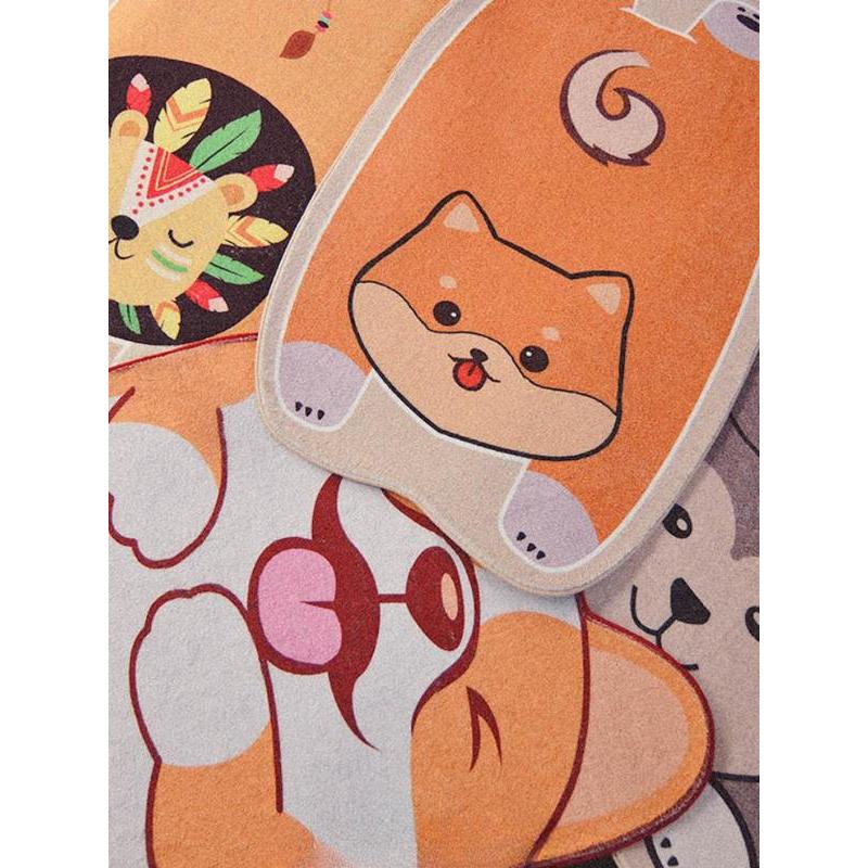 BowLift | Cute Animal Living Room Decorative Rugs – Plush Soft Cartoon Bedroom Carpet