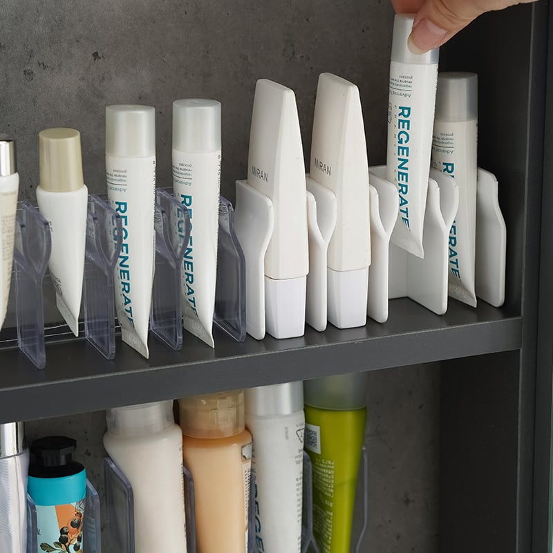 BowLift | Pipe Organizer Shelf — Drill-Free Bathroom Storage Solution