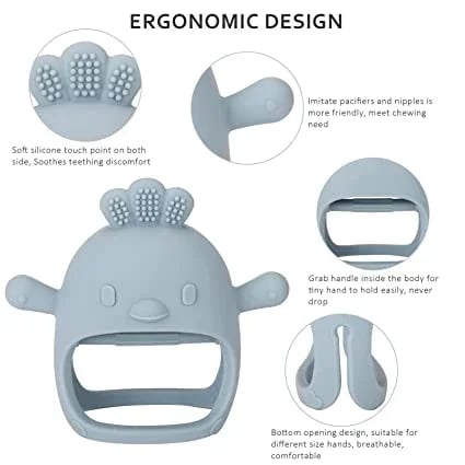 BowLift | Baby Teether Chick Gloves