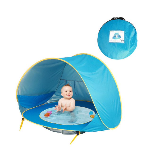 BowLift | Baby tent with UV protection and Mini Pool – SunShell