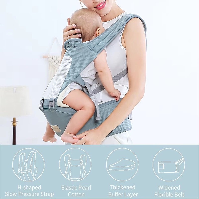 BowLift | Baby Carrier with Hip Seat and Soft Padding