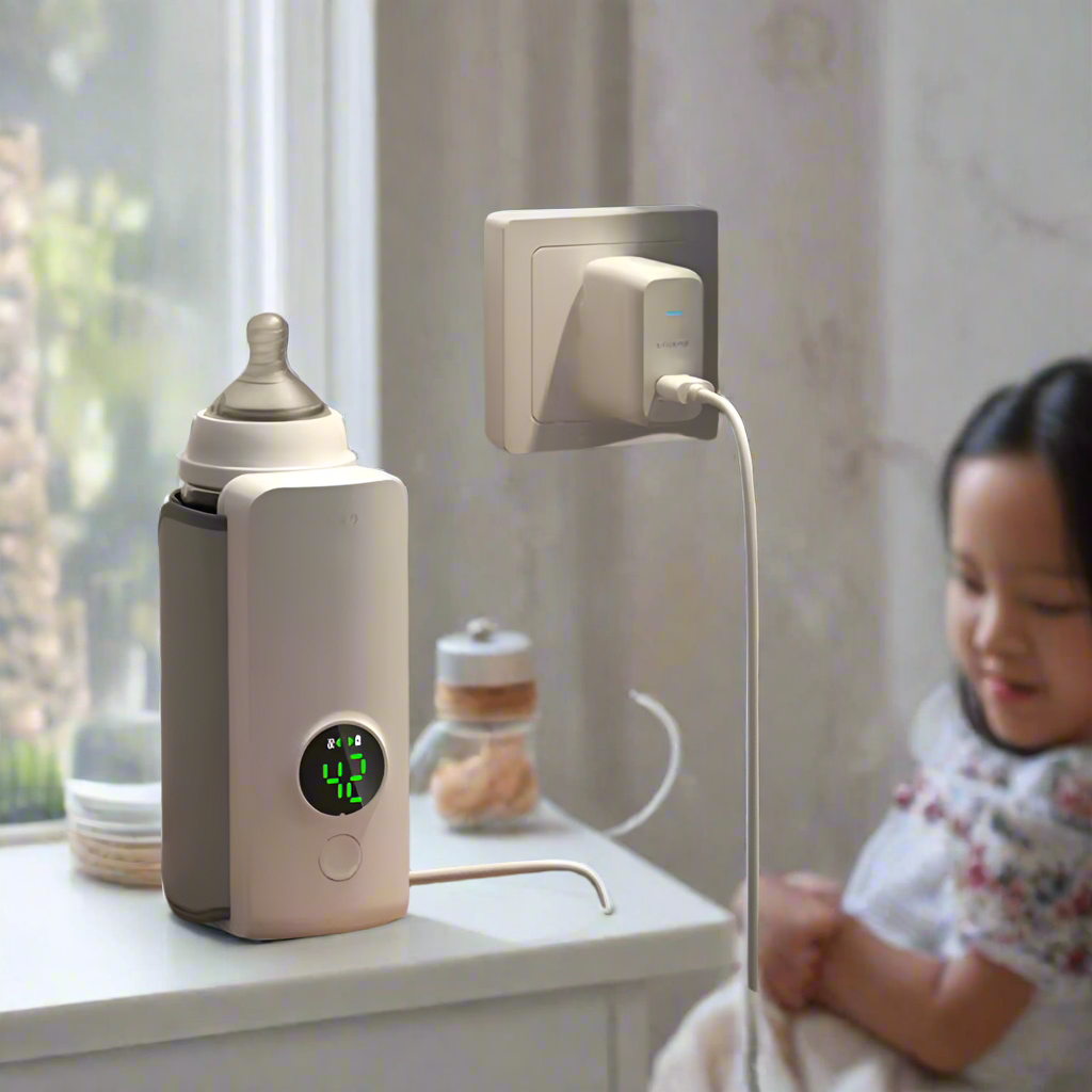 BowLift | Rechargeable Portable Travel Bottle Warmer Black Nov