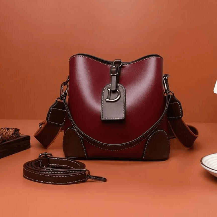 BowLift | ShoulderBag: Real Leather Niche Women's Crossbody Bag