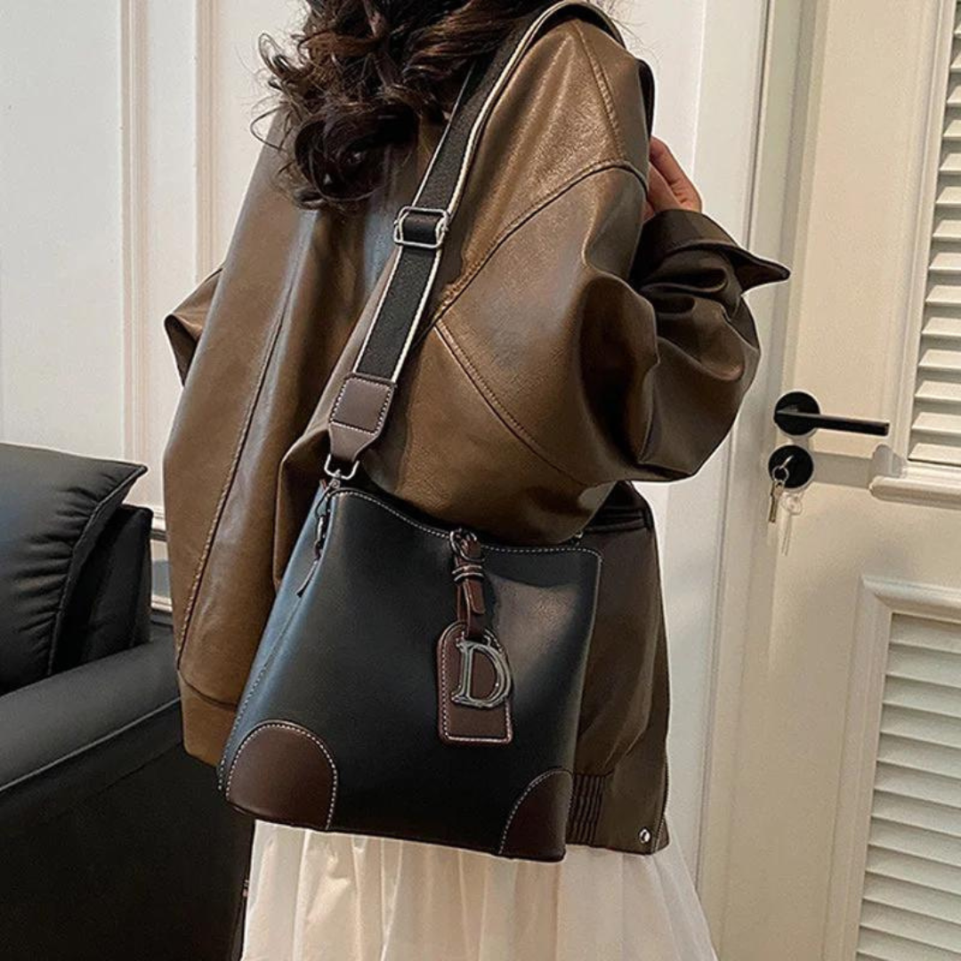 BowLift | ShoulderBag: Real Leather Niche Women's Crossbody Bag