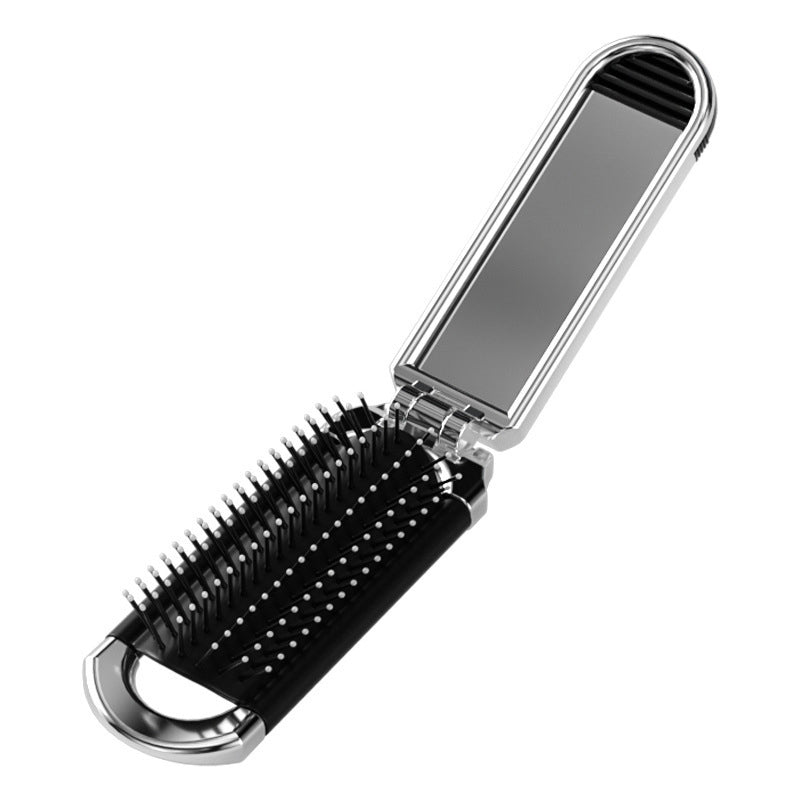 BowLift | Travel Folding Mirror Hair Brush