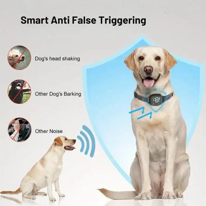 BarkPro • Touch Screen Dog Bark Collar - Touch Screen Dog Bark Collar - BowLift