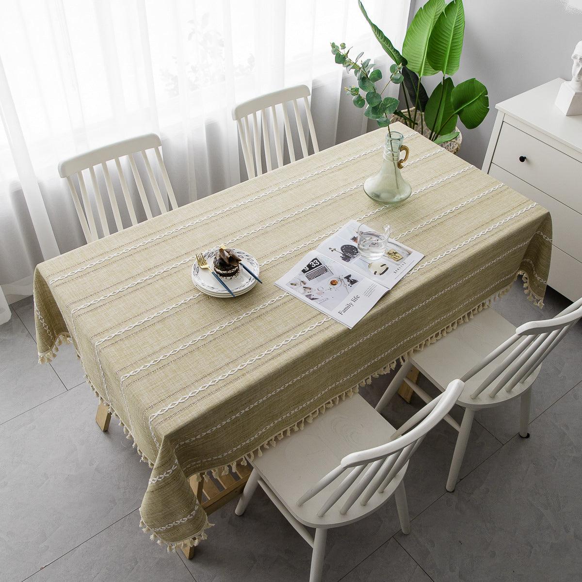BowLift | Batillo Linen Tablecloth | Tablecloth, Indoor & Outdoor