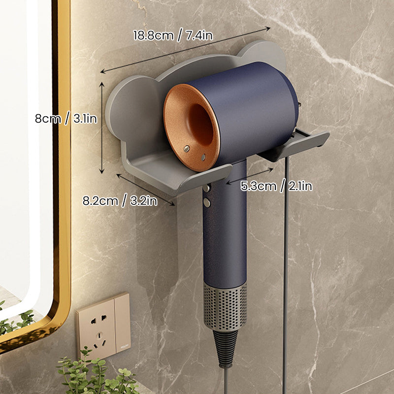 BowLift | Bathroom Hair Dryer Holder