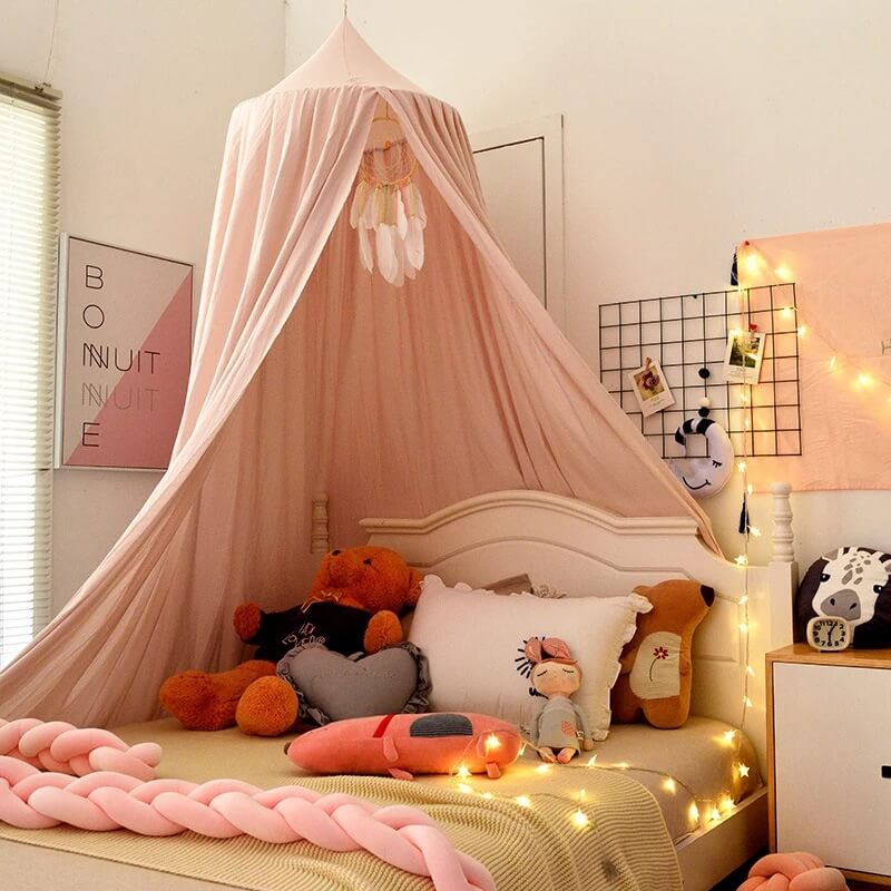 BowLift | Blackout Bed Canopy for Kids | Soft. Breathable & Light-Blocking for Dreamy Play and Sleep Spaces
