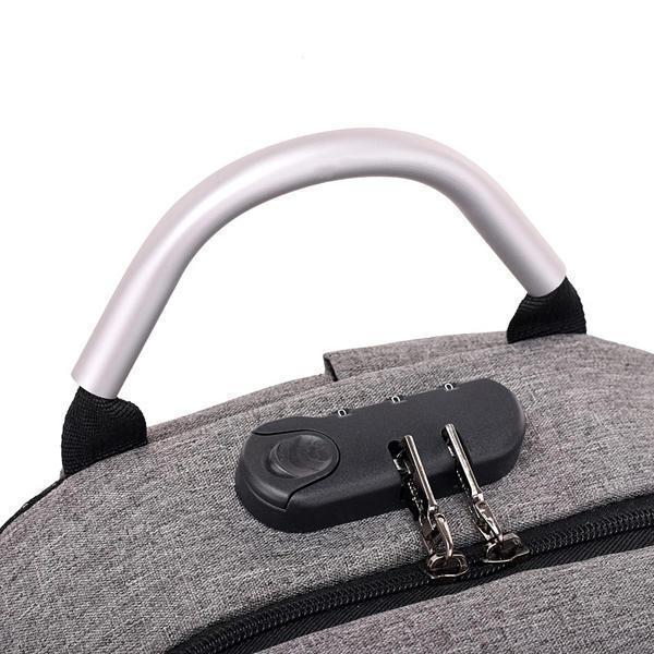 BowLift | 3-pin Lock Anti Theft USB Backpack