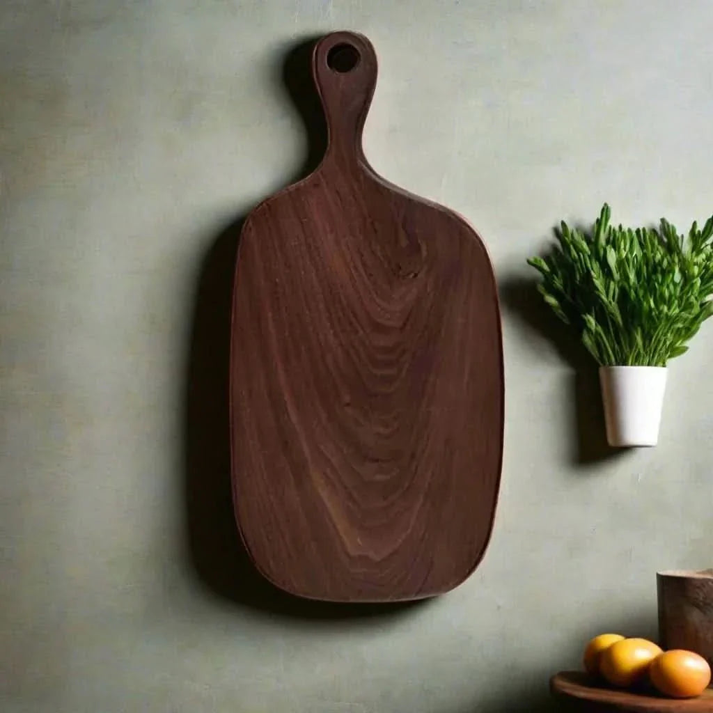 BowLift | Black Walnut Cutting Board – Wooden Chopping & Serving Tray