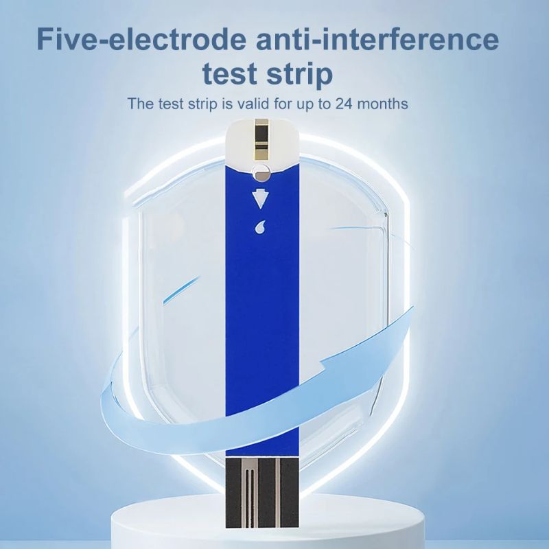 BowLift | Blood Glucose Monitor Kit with Test Strips and Lancets