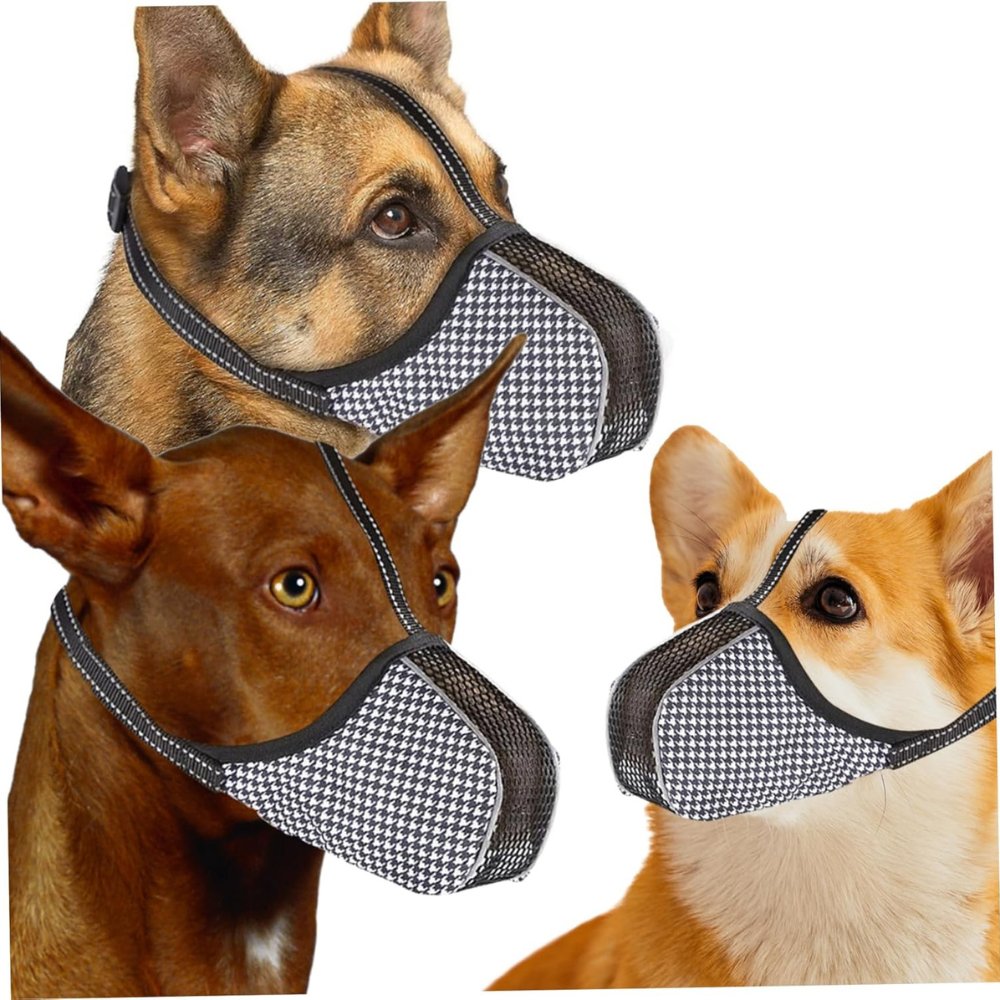 BreathEase • Mesh Dog Muzzle - Mesh Dog Muzzle - BowLift