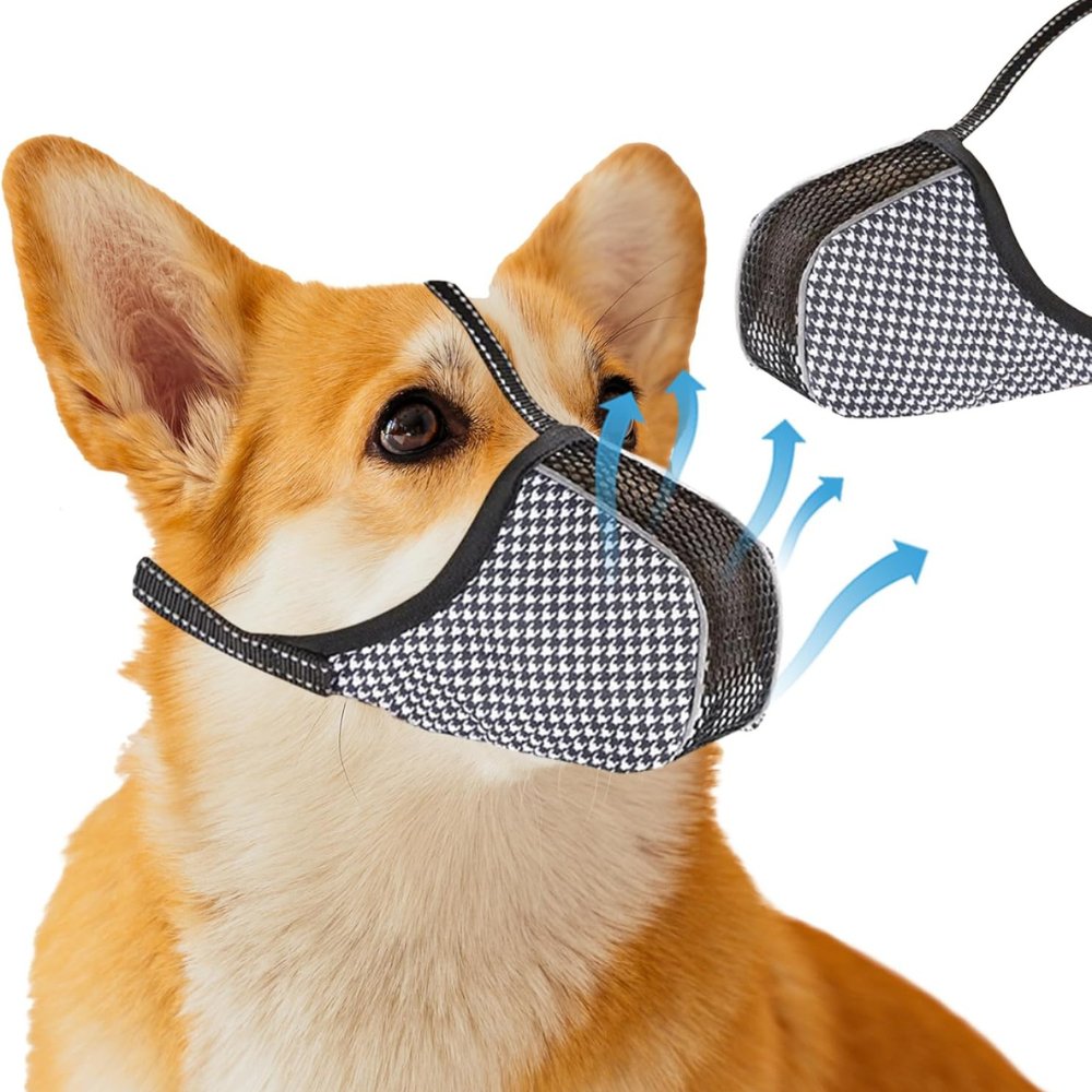 BreathEase • Mesh Dog Muzzle - Mesh Dog Muzzle - BowLift