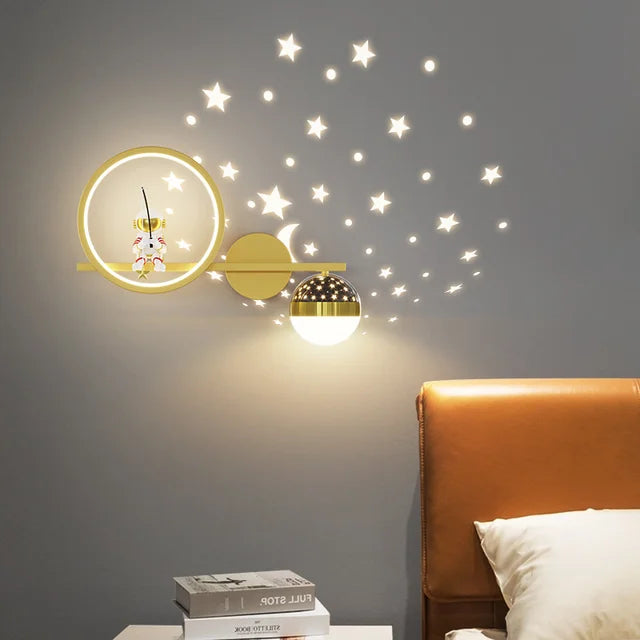 BowLift | BrightBuddy Modern Kids Wall Lamp