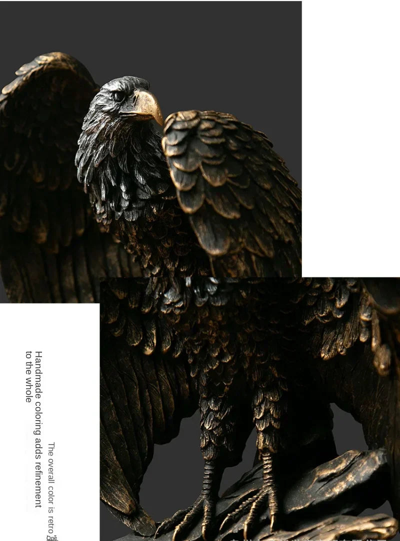 BowLift | Decorative Bronze Eagle Sculpture – Aquila