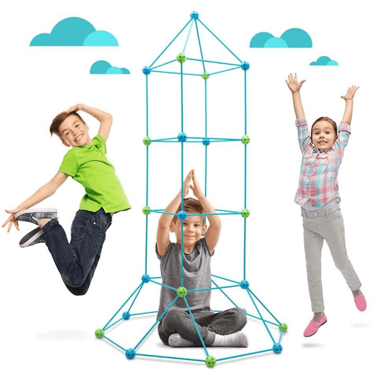 BowLift | Buildadream Tent – Creative Building Toy for Kids – Imaginative Play and Learning Adventure
