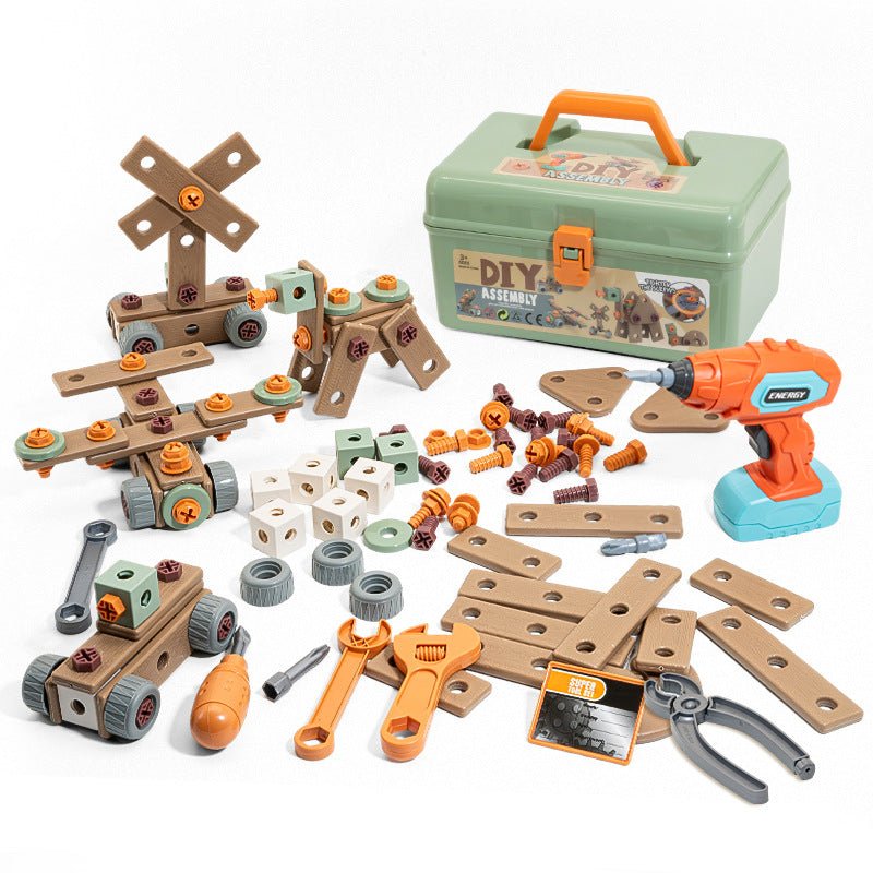BowLift | Buildmaster Tool Set – 100-Piece Construction Toy for Creative Kids