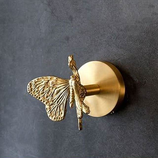 BowLift | Brass Animal Wall Hook Rack Gold Accents