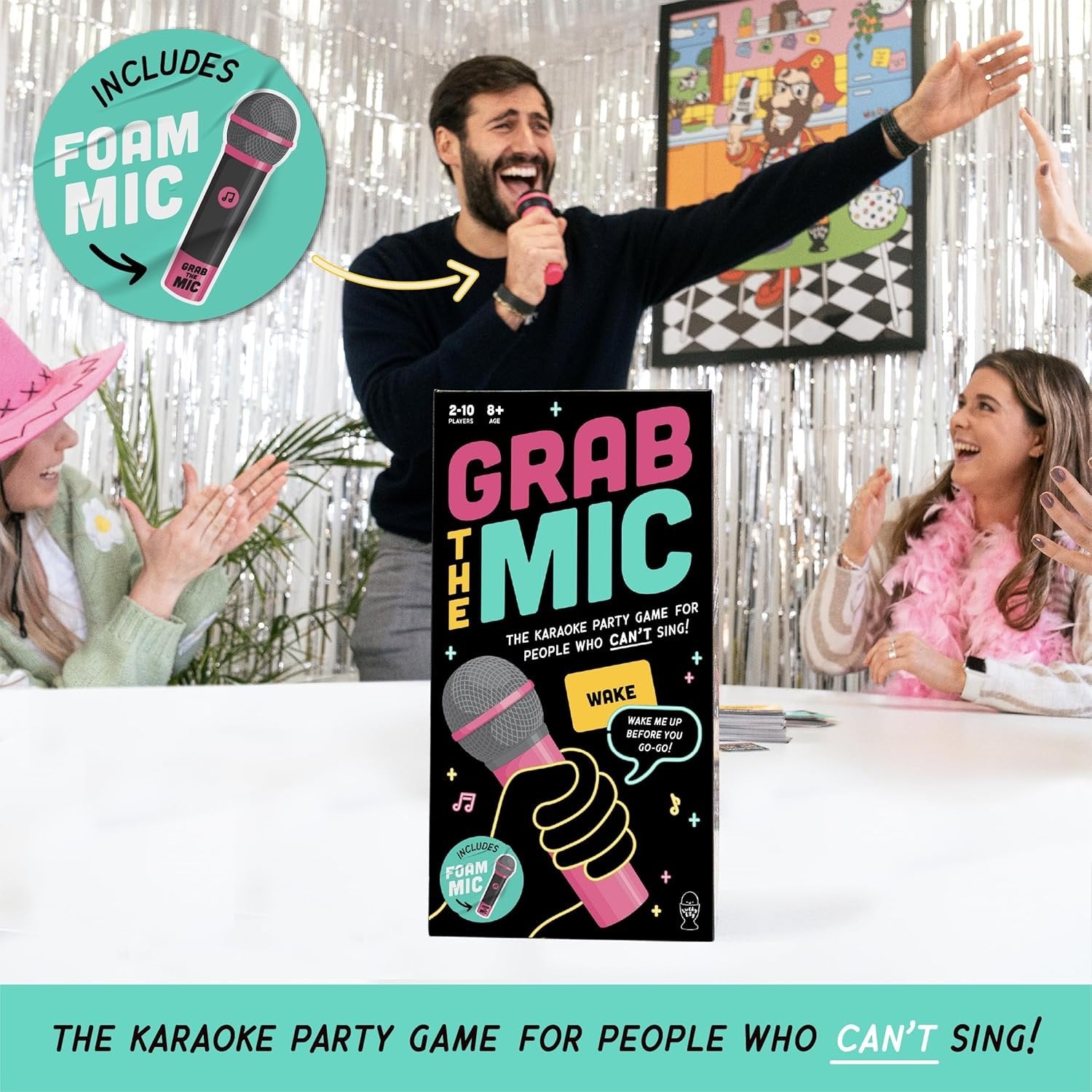 BowLift | Grab The Mic - The Party Game For People Who Can't Sing!