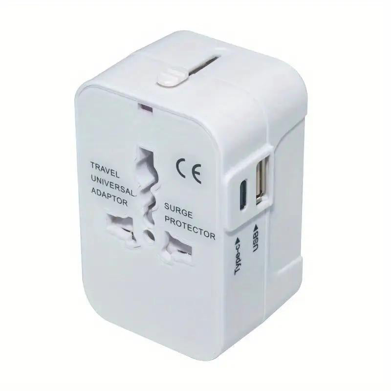 BowLift | Universal Travel Adapter with Dual USB Ports