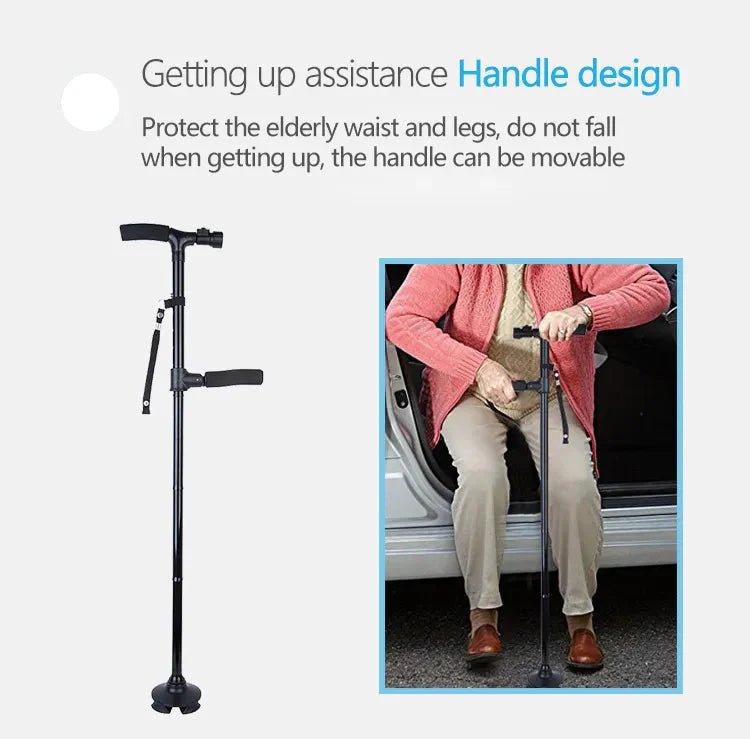 BowLift | Practical Folding Walking Aid for Seniors and Persons with Disabilities