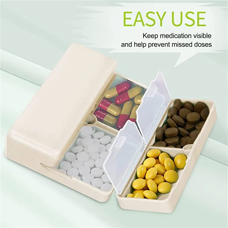 BowLift | Foldable Carry-on 7 Compartment Pill Box