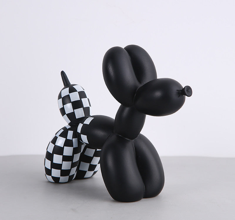 BowLift | Black and white balloon dog