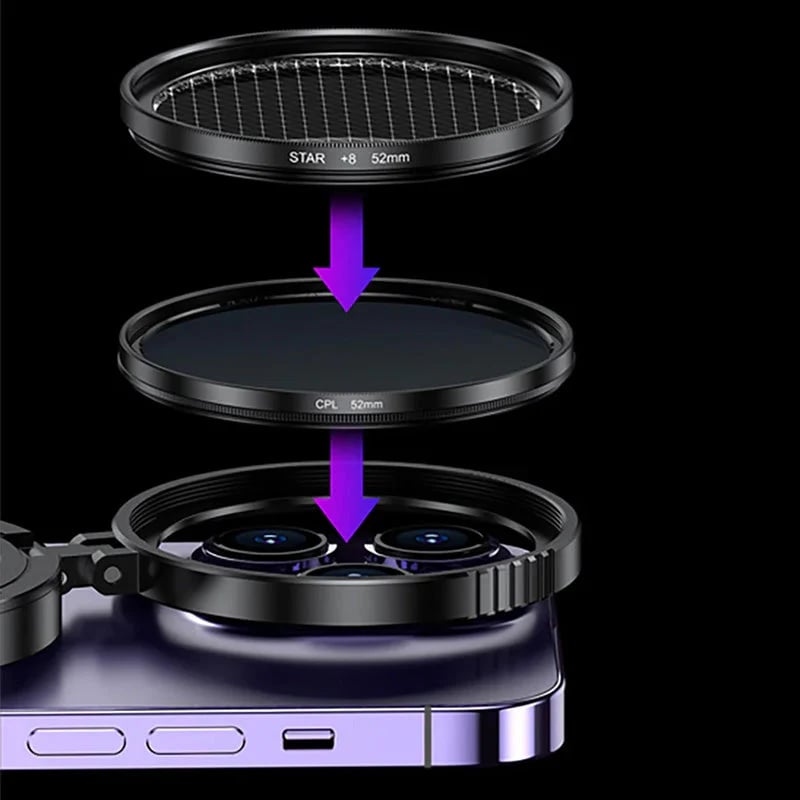 BowLift | 2-in-1 Magnetic CPL & Star Filter Lens