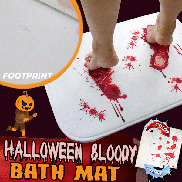 BowLift | Halloween Bloody Color Changing Bath Mat