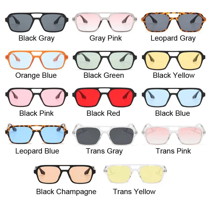 BowLift | CANDYVIEW SUNGLASSES – Retro Square Sunglasses with UV Protection for Women