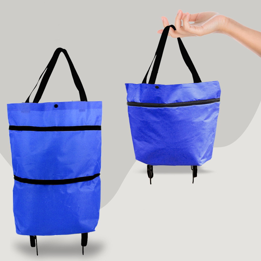 BowLift | CarryFlex – 2-in-1 Convertible Shopping Bag with Wheels