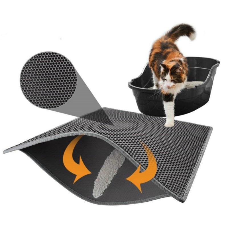 BowLift | GRAINGUARD – Waterproof Cat Litter Mat with Honeycomb Design