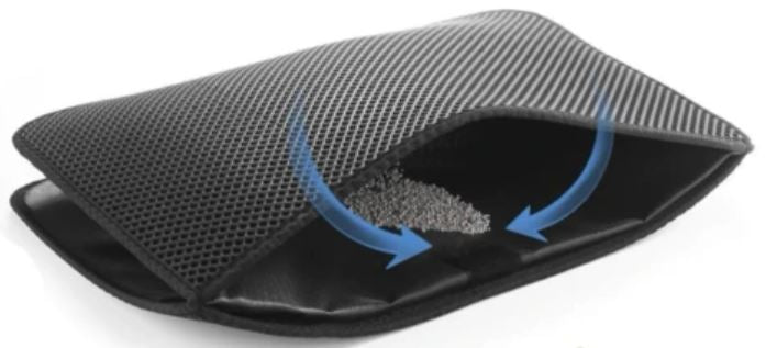 BowLift | GRAINGUARD – Waterproof Cat Litter Mat with Honeycomb Design