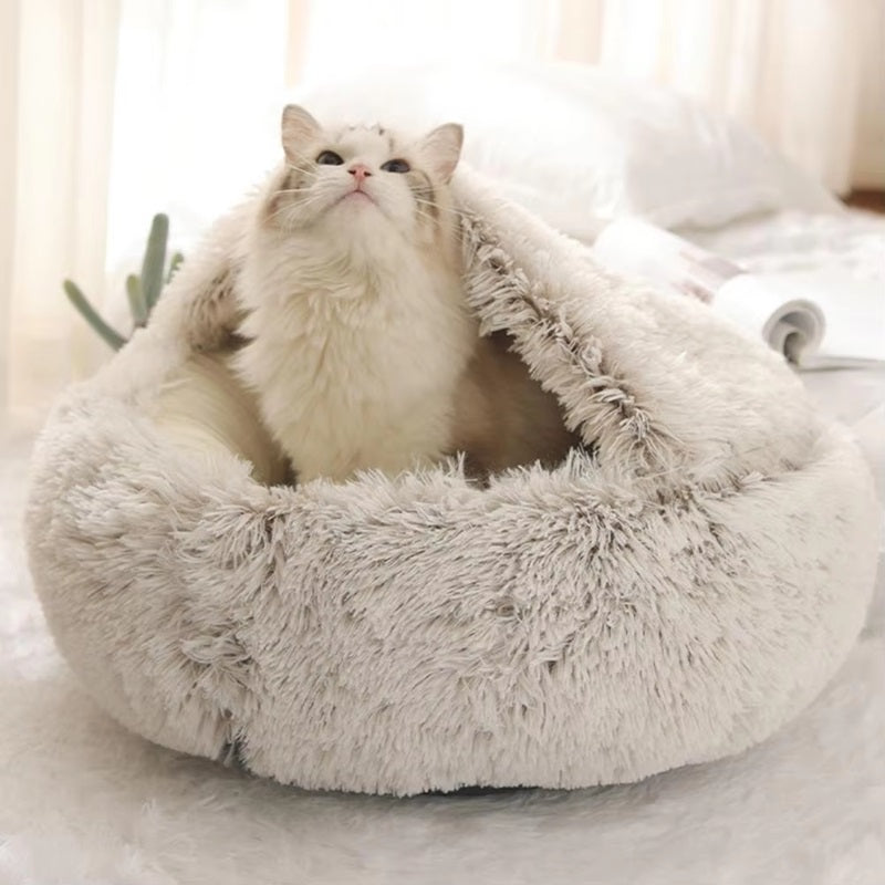 BowLift | Cozy Pet Cave Bed, Ideal for Dogs and Cats of All Sizes