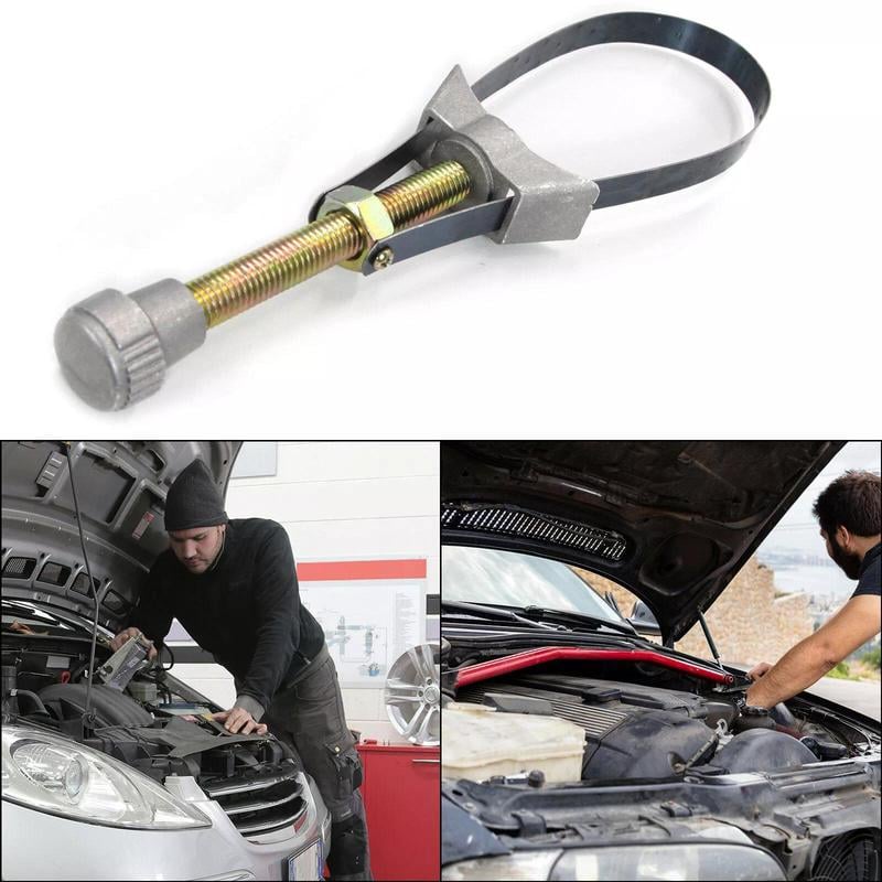 BowLift | Adjustable Oil Filter Wrench — Robust Tool for 60-120 mm Filters