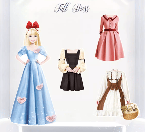 BowLift | Magnetic Dress-Up Doll Set – Creative Toy for Children to Promote Color Knowledge