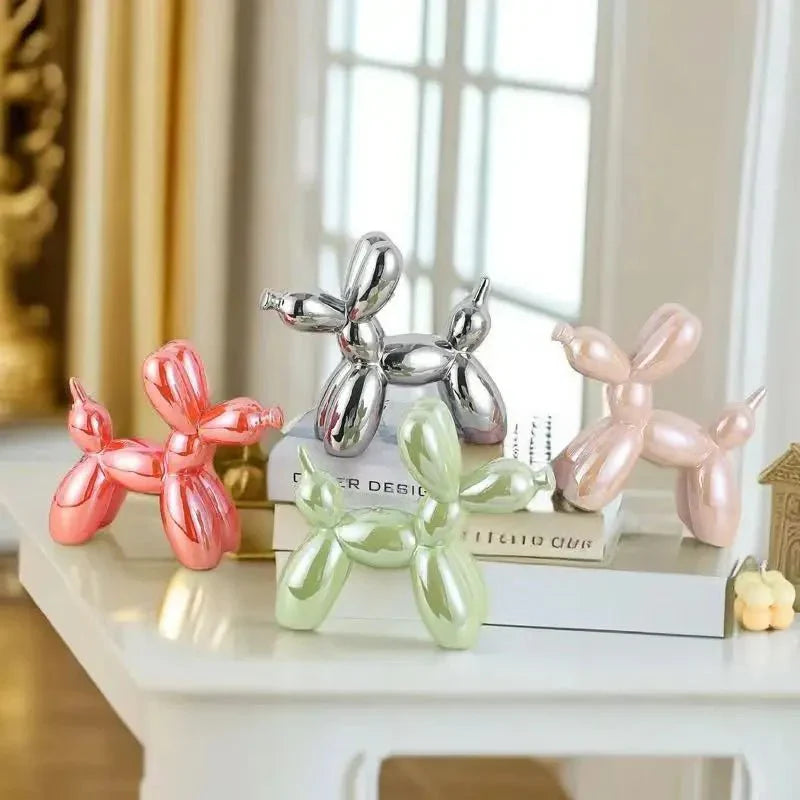 BowLift | Ceramic Glossy Balloon Dog Ornament