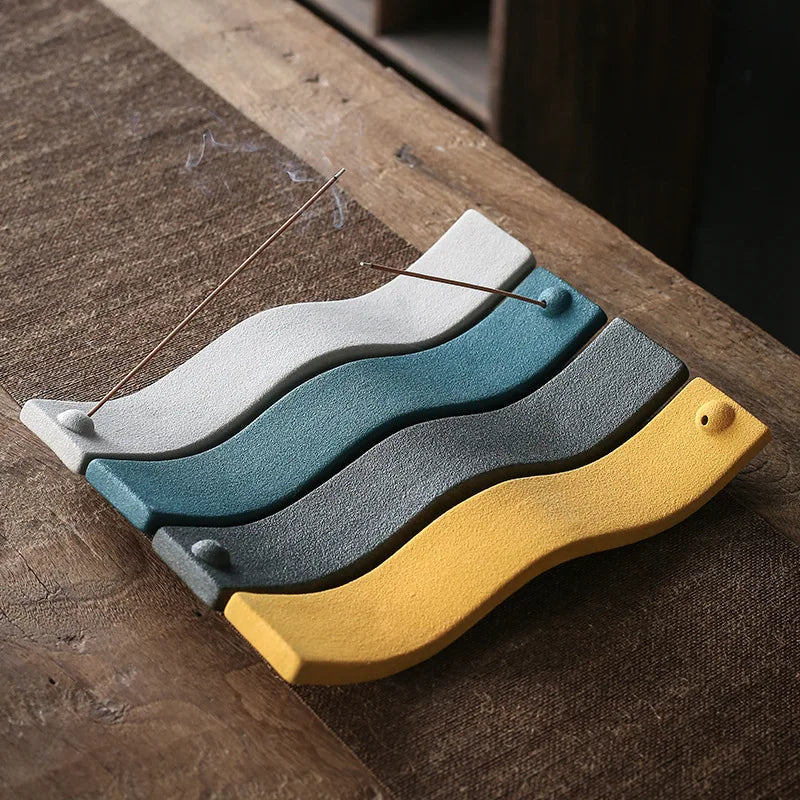 BowLift | Ceramic Incense Holder - ZenWave