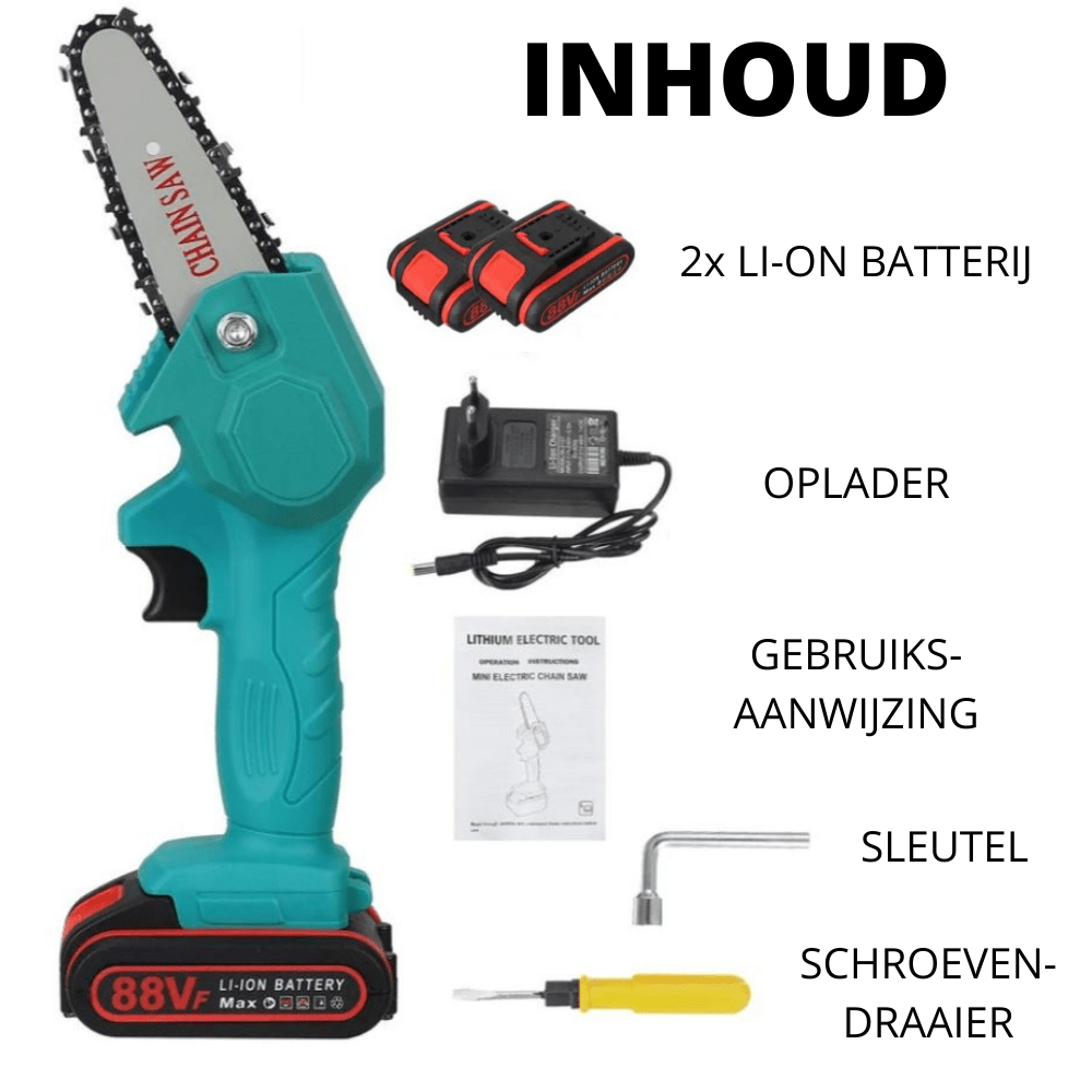 BowLift | CHAINCUT PRO – Electric cordless chainsaw for fast & efficient work