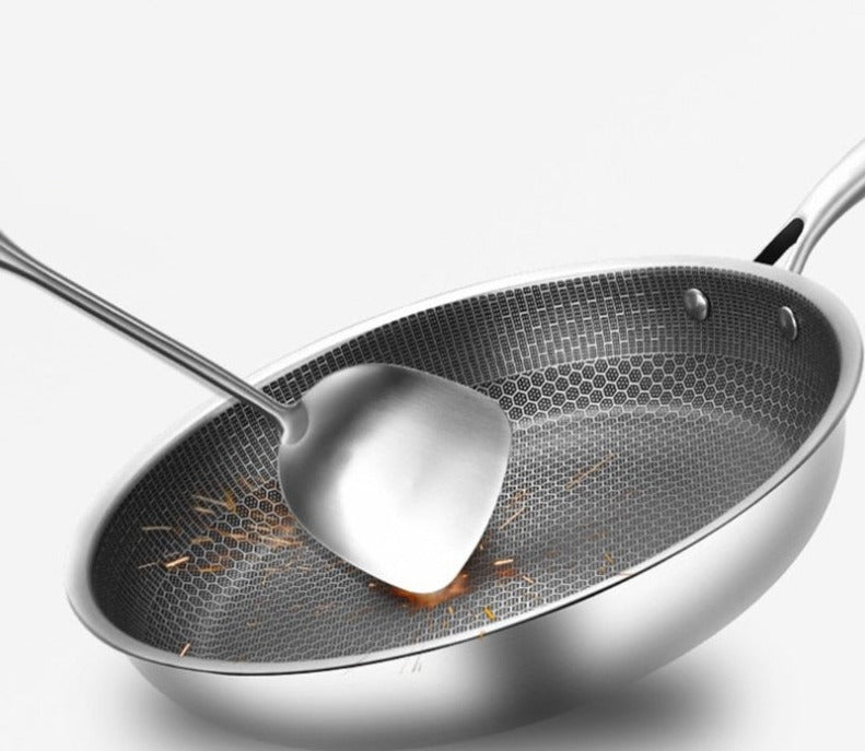 BowLift | ChefSteel Pan – Stainless Steel Non-Stick Frying Pan for Effortless Cooking
