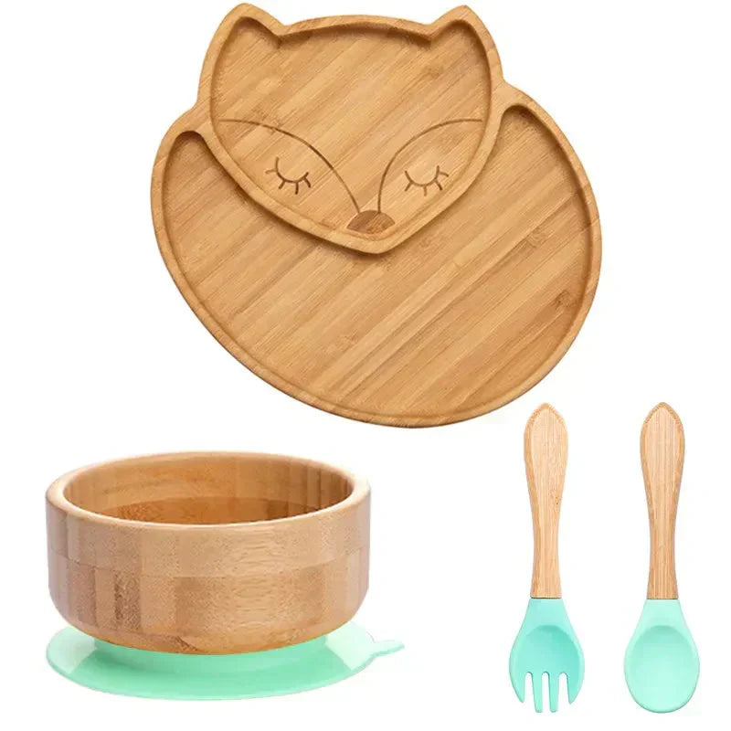 BowLift | Children's Tableware Set with Suction Cup - EcoFeast