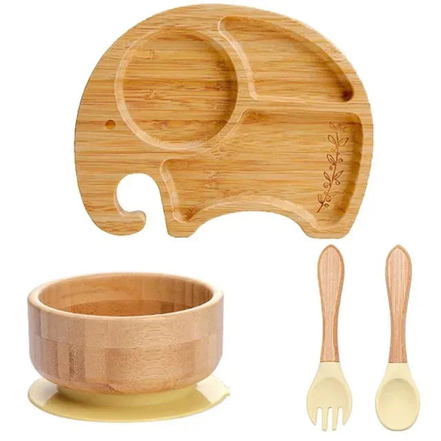 BowLift | Children's Tableware Set with Suction Cup - EcoFeast